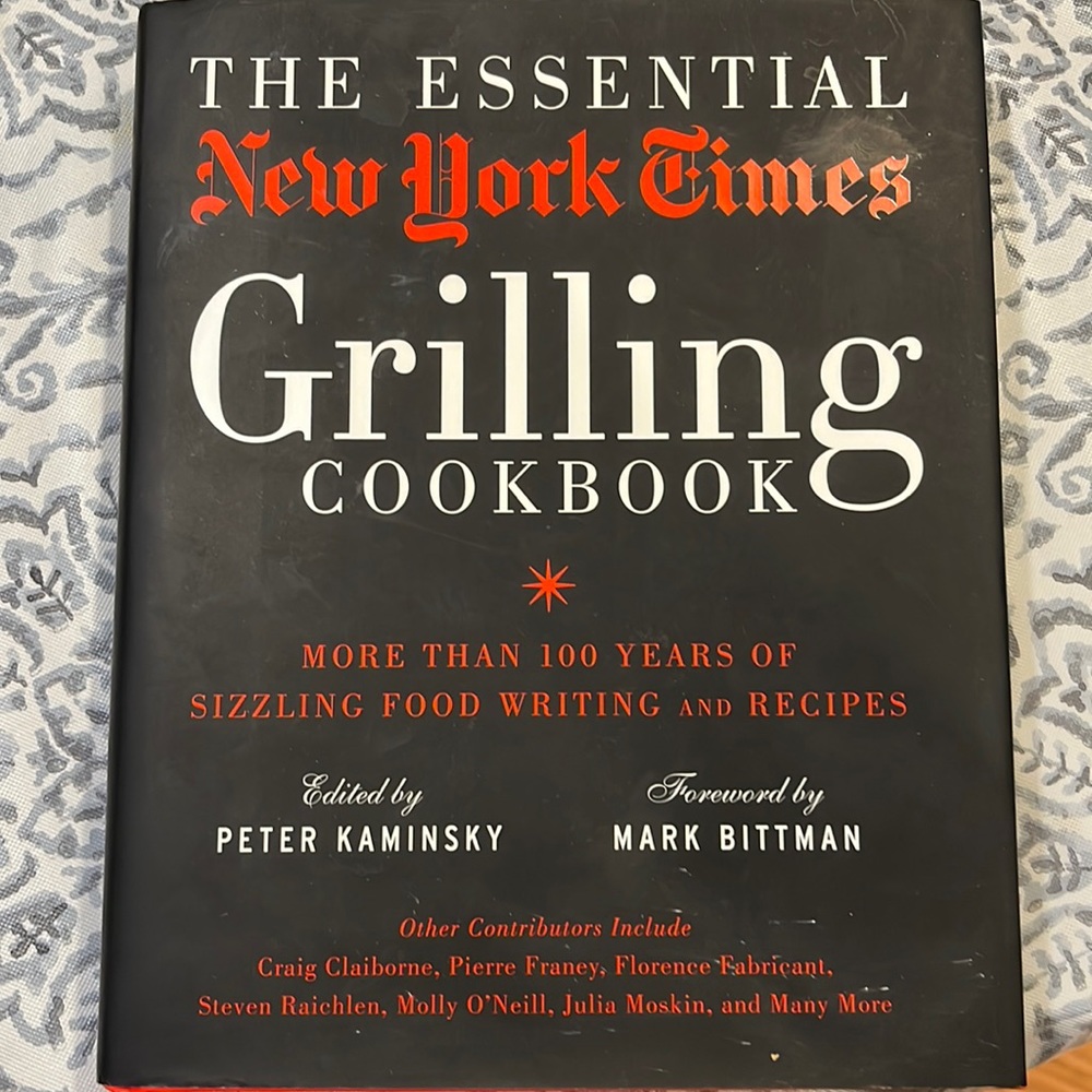 Book: The Essential New York Times: Grilling Cookbook